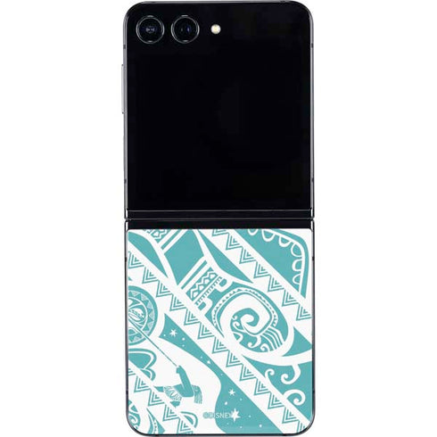 Disney Princess Moana Pattern Galaxy Z Flip5 5G Skin